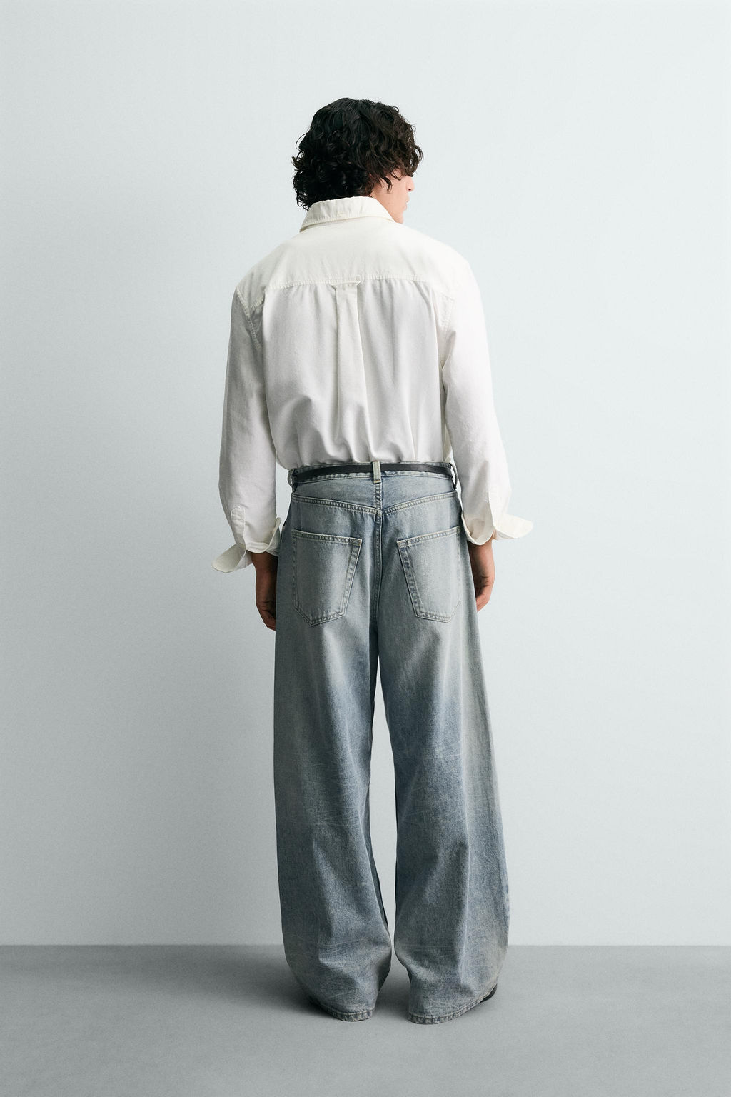 RIPPED BAGGY FIT JEANS - Zara фото 3