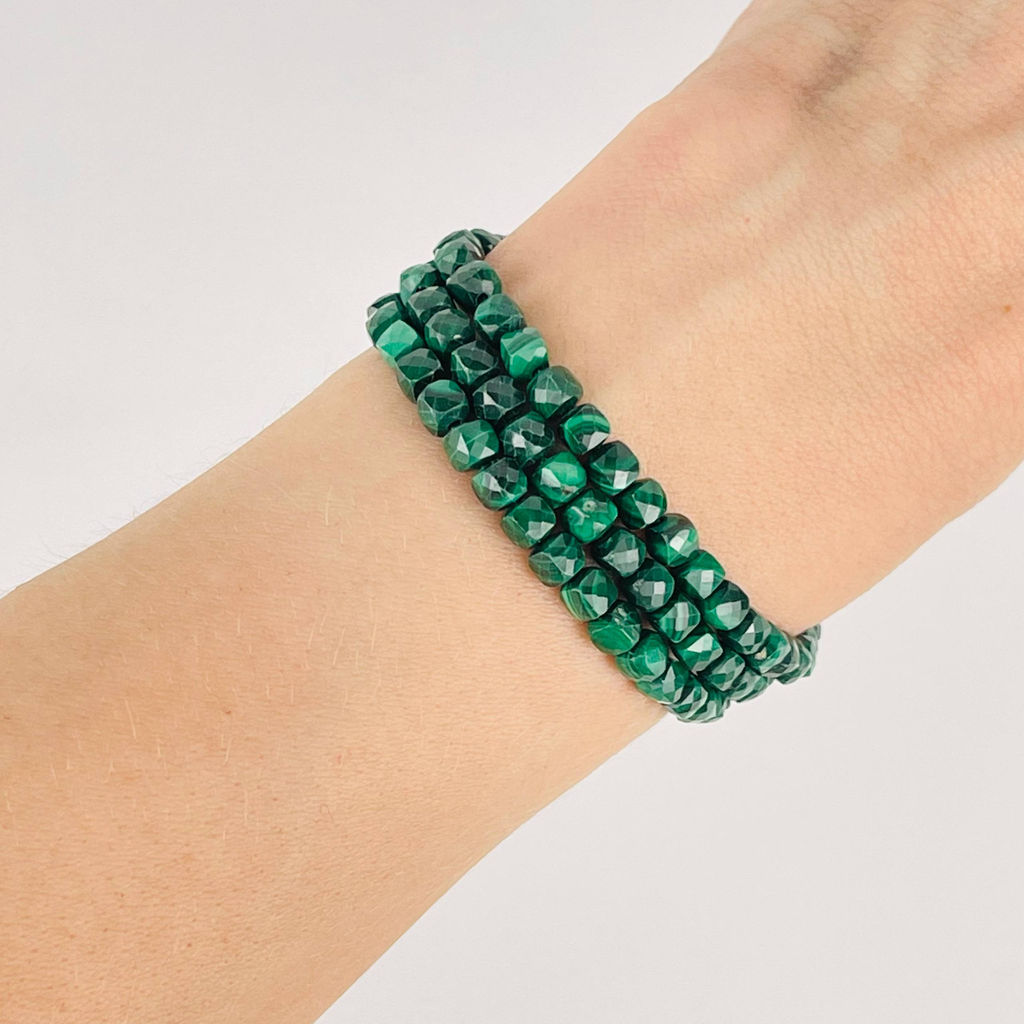 Бусины для украшений из Малахита 39 см