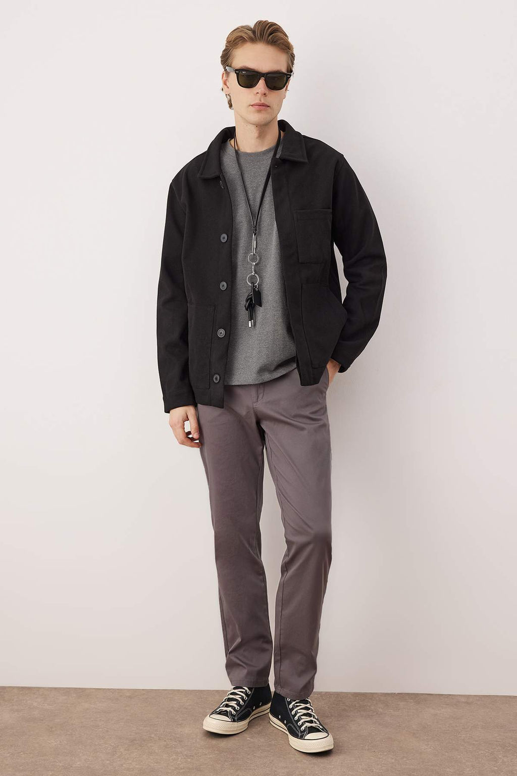 Toprak Erkek Dokuma Kumas Pantolon TMNAW26PL00031 - Trendyolmilla фото 7