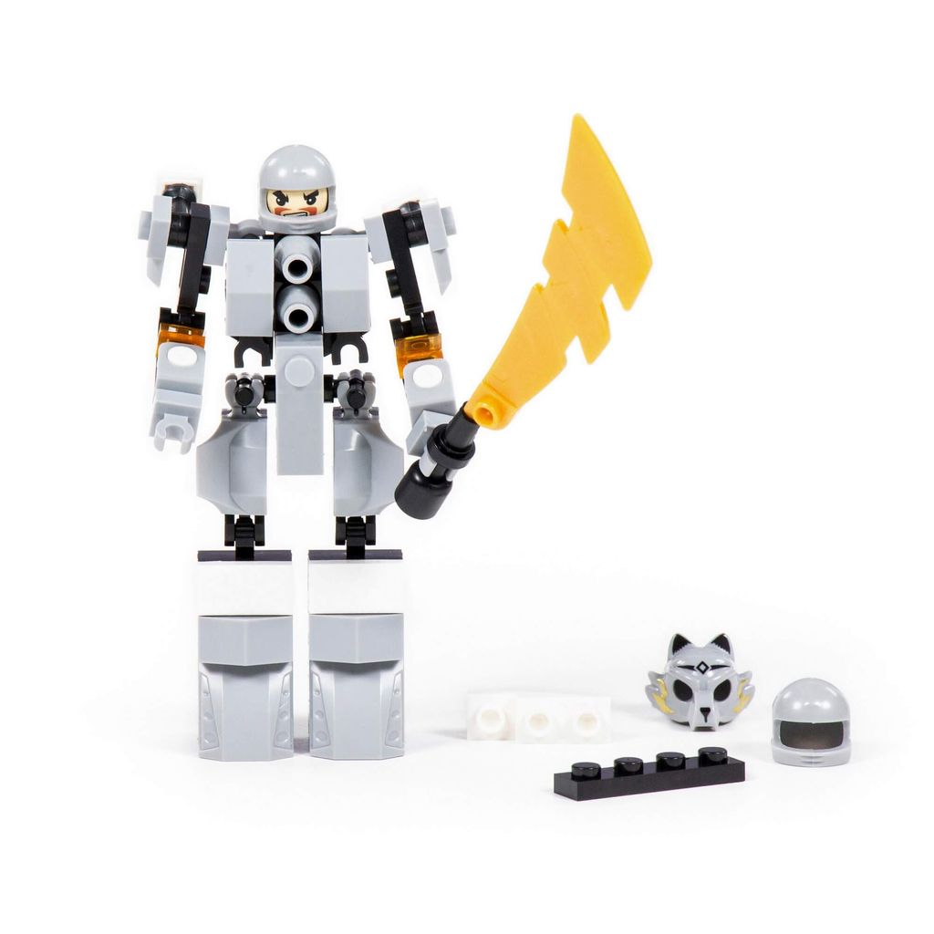 Конструктор Классик Роботы-воины-1.3 (81 элементов) (в коробке) - Полесье фото 7