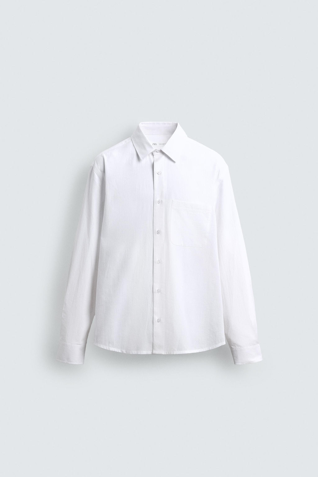CREASED-EFFECT SHIRT - Zara фото 7