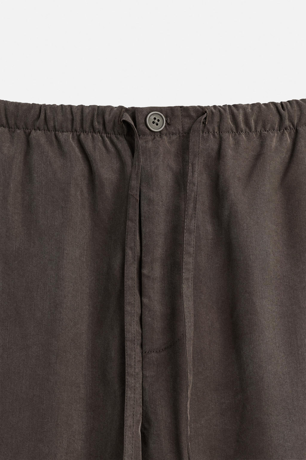 RELAXED FIT FLOWING TROUSERS - Zara фото 8