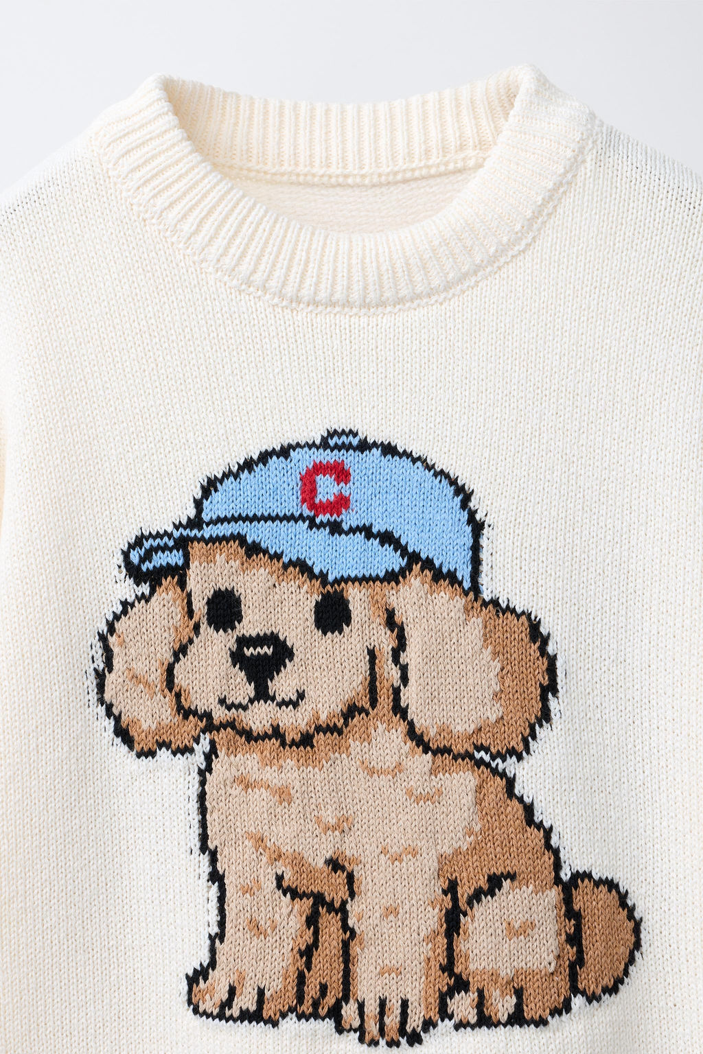 JERSEY PUNTO PERRO / Crudo - Zara фото 3