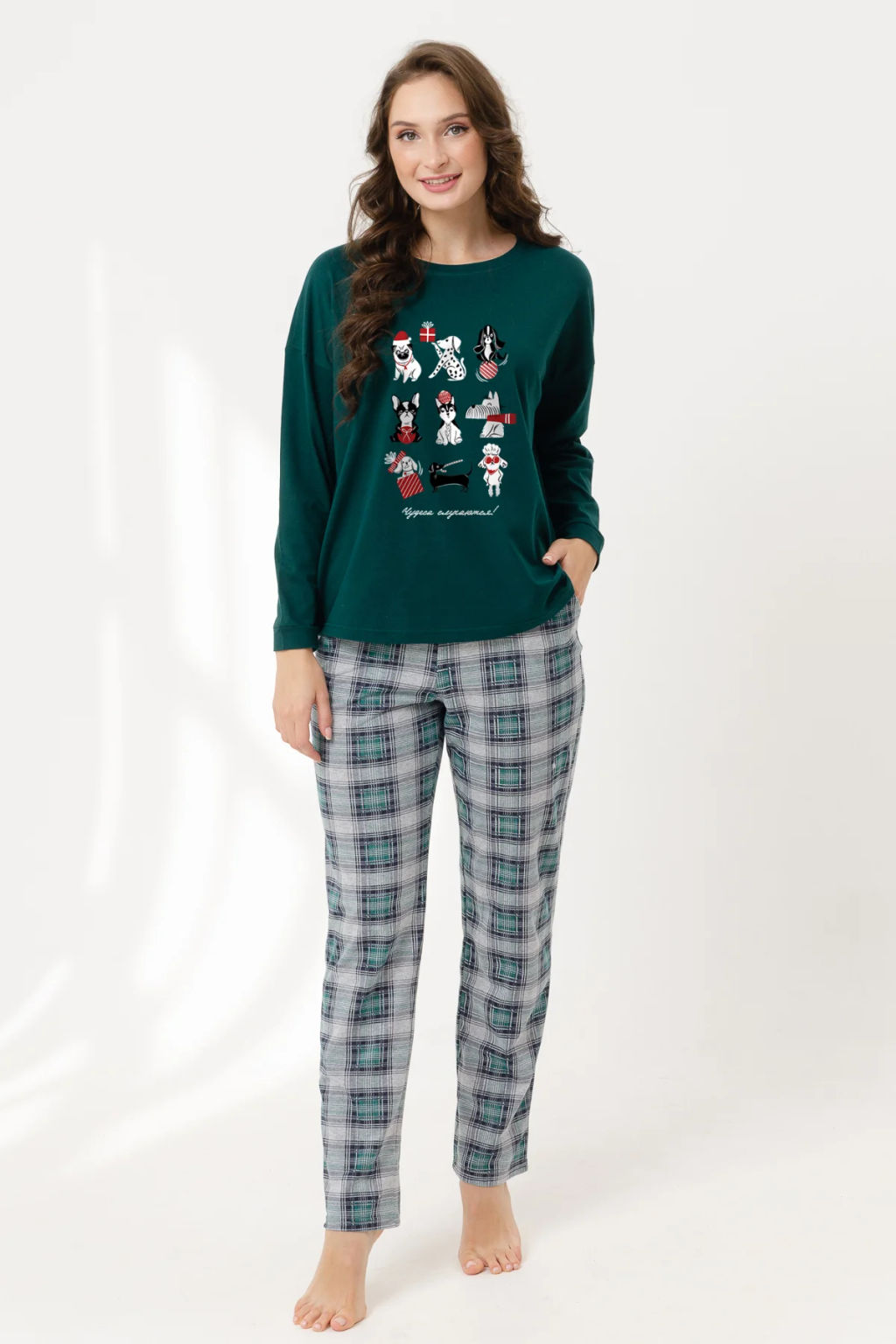 Пижама женская Чудеса случаются - Оптима фото 3