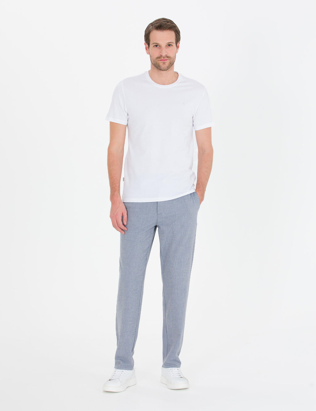 Saks Ex. Slim Fit Kuma_ Pantolon - Pierre cardin фото 3