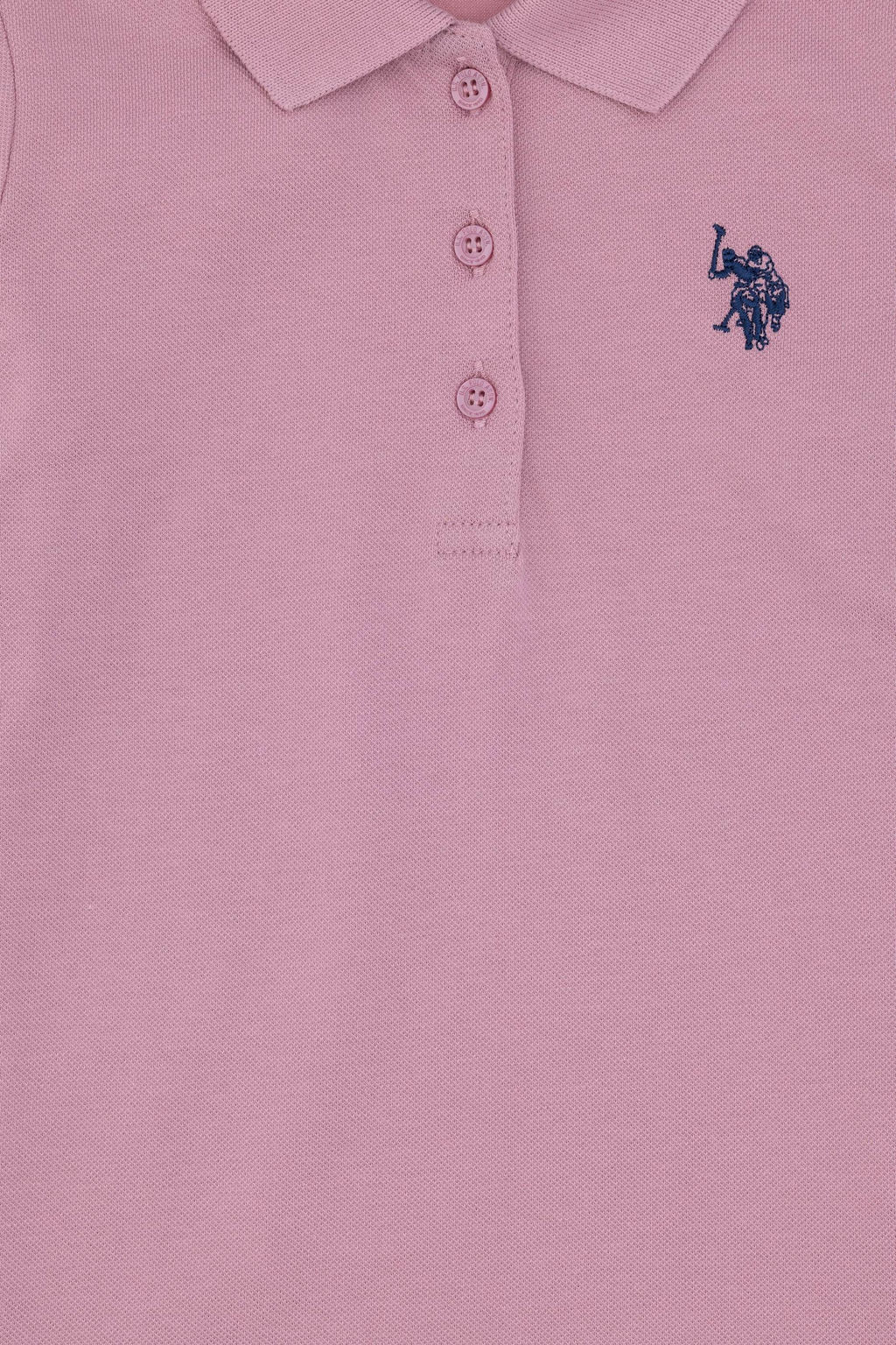 Базовый свитшот с воротником поло Magnolia для девочек Неожиданная скидка в корзине - U.s. polo assn фото 3