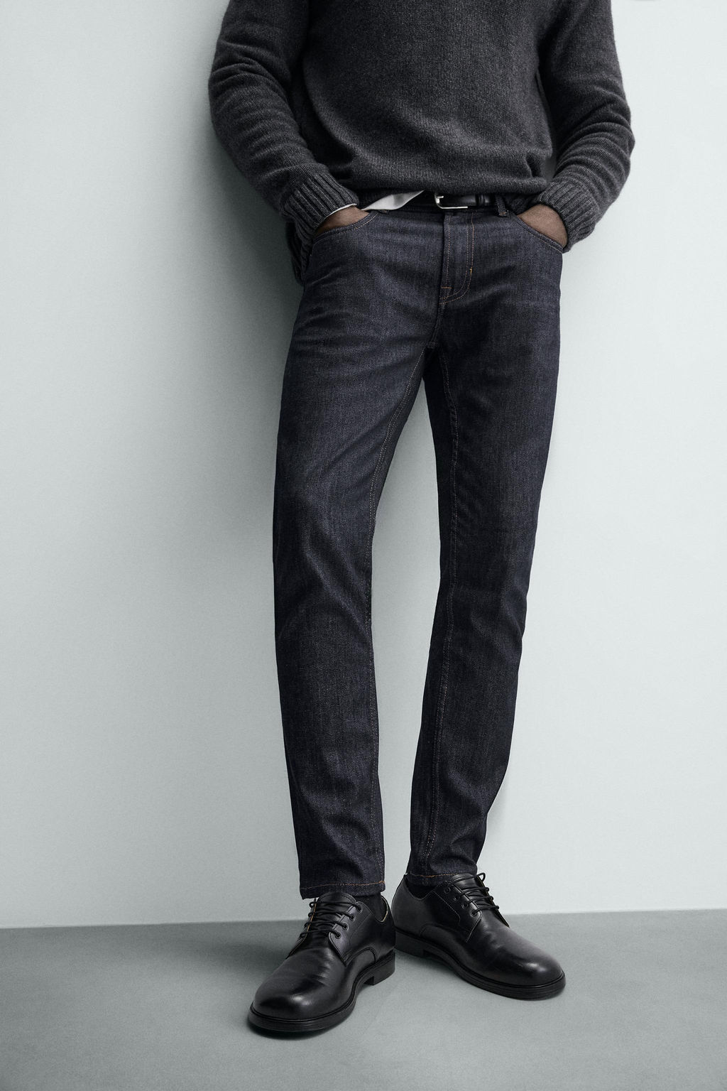 BASIC SLIM FIT JEANS - Zara фото 5