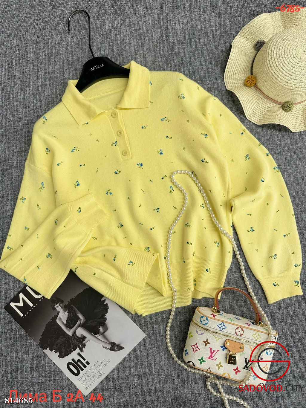 Кофта женская оверсайз - Bruno фото 8