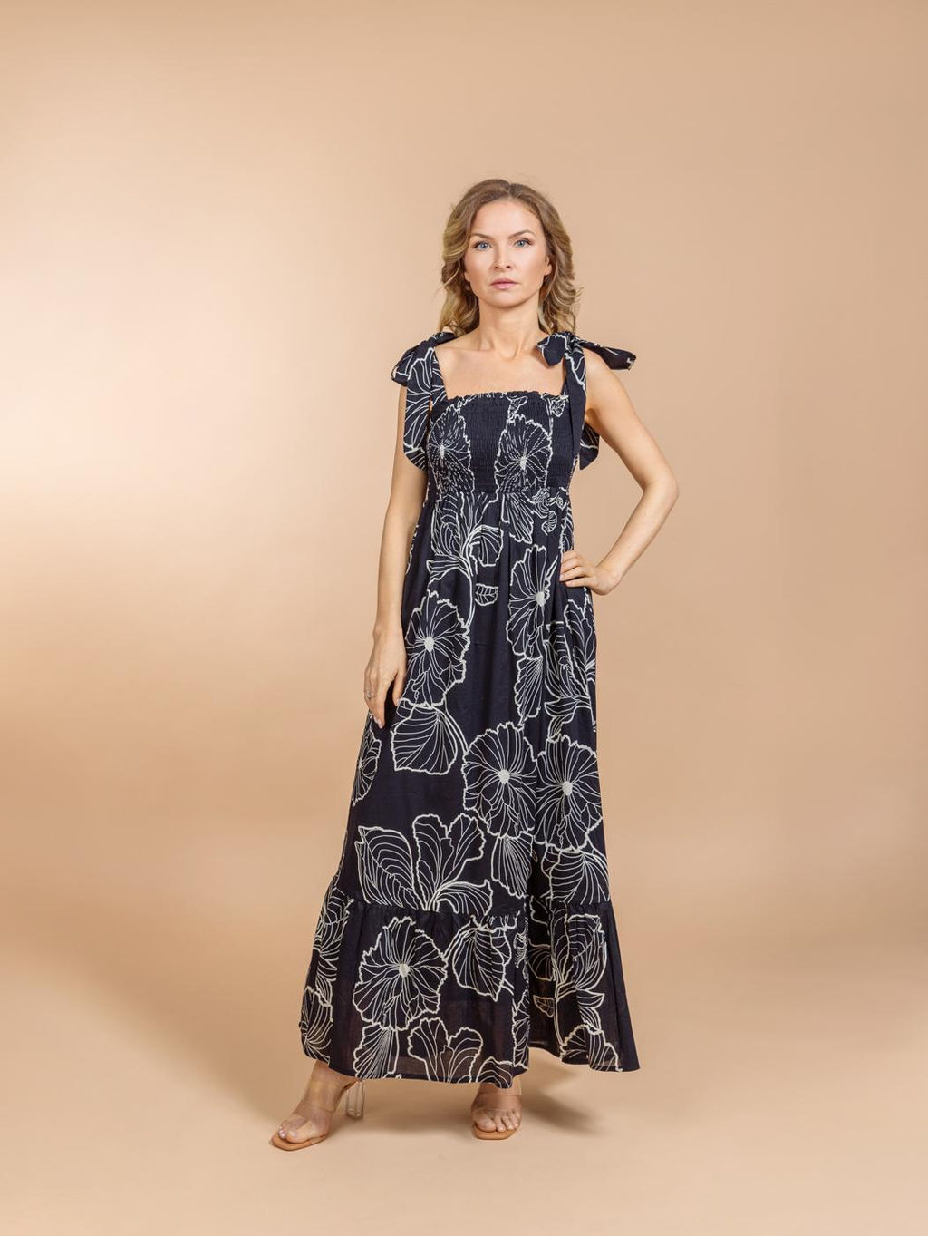 Сарафан (хлопок) №25-444-1 - Ганг фото 2