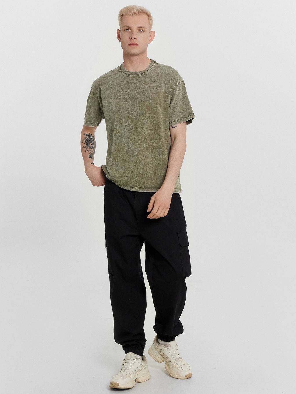 Футболка мужская Mark Formelle травянистая варка с принтом из хлопка  фото 3