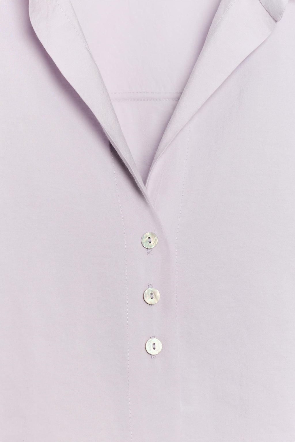 CAMISA FLUIDA MANGA CORTA / Malva claro - Zara фото 8