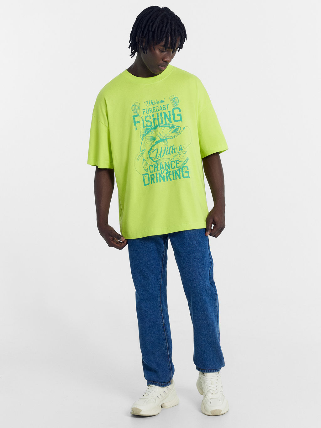 Футболка Mark Formelle хлопок зеленый лайм  фото 2