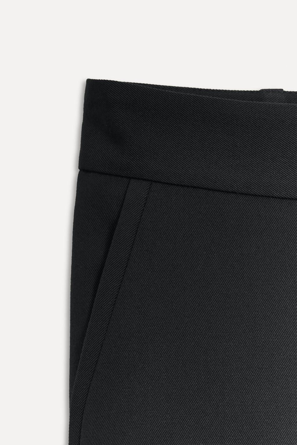 STRAIGHT FIT WOOL BLEND TROUSERS 50TH ANNIVERSARY - Zara фото 4