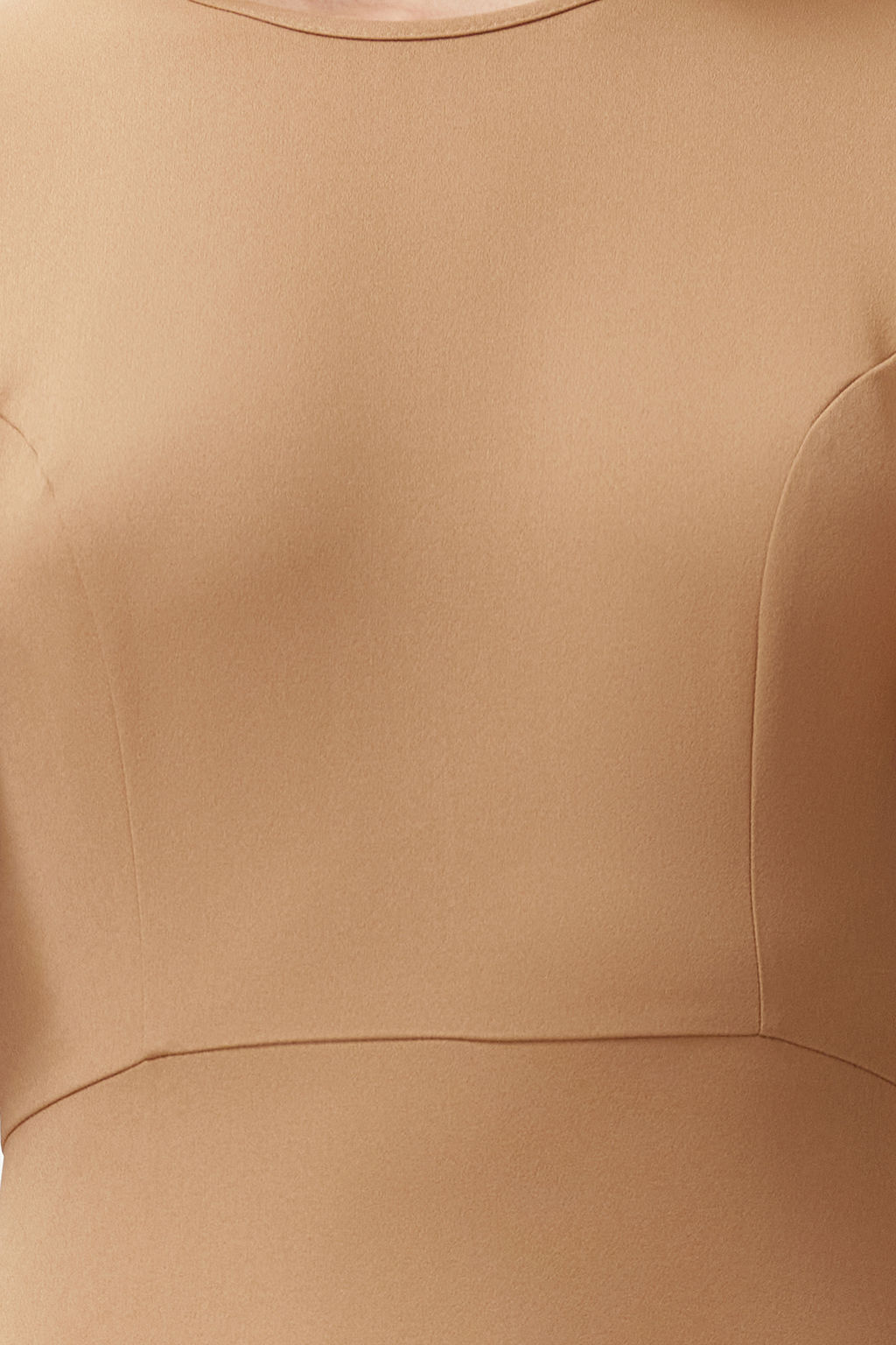 Vizon A Kesim Kolda Pili Detayl? Midi Kalem Etek Dokuma Elbise TWOSS24EL00659