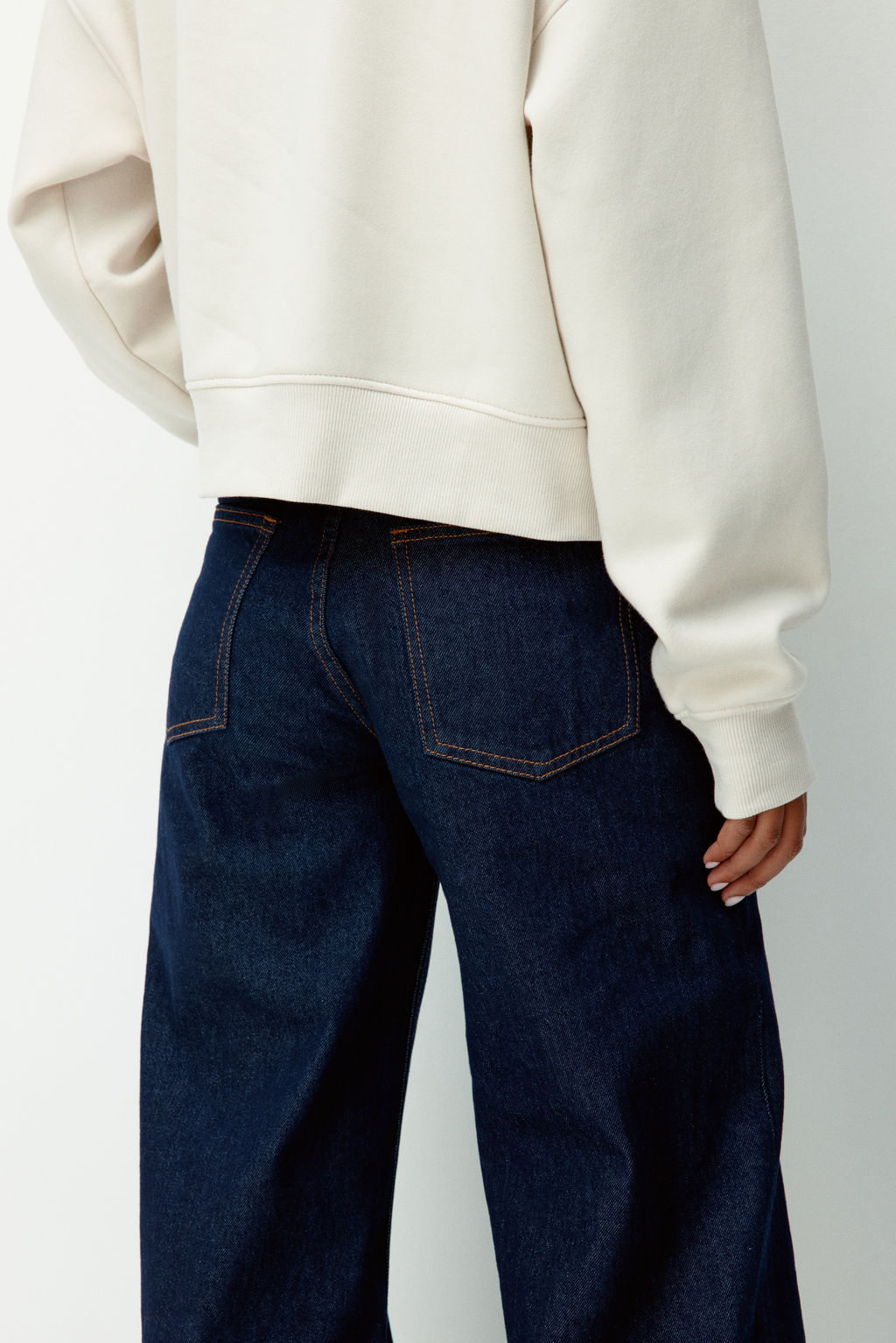 Wide Ultra High Jeans - H&m фото 3