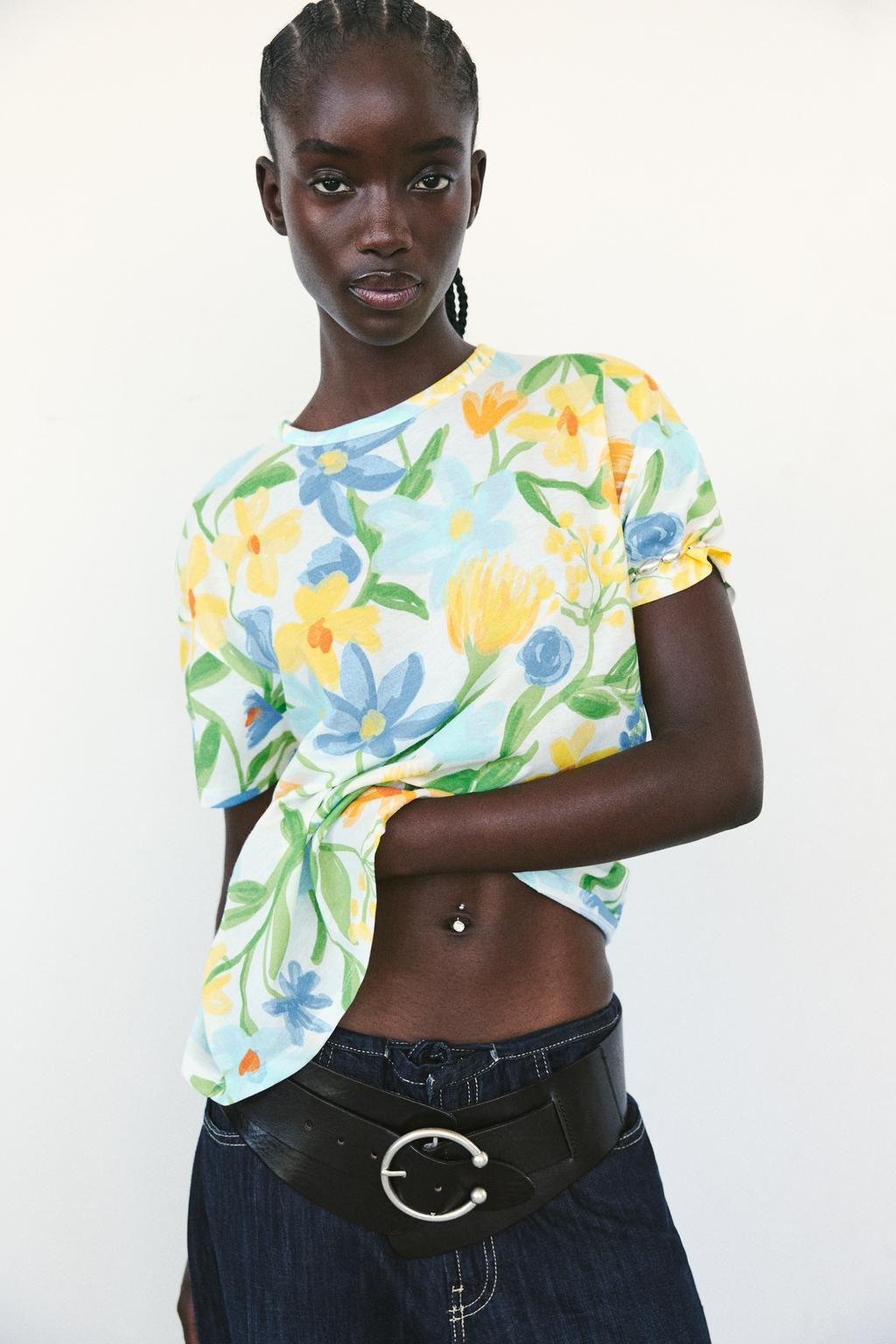 PRINTED T-SHIRT - Zara фото 40