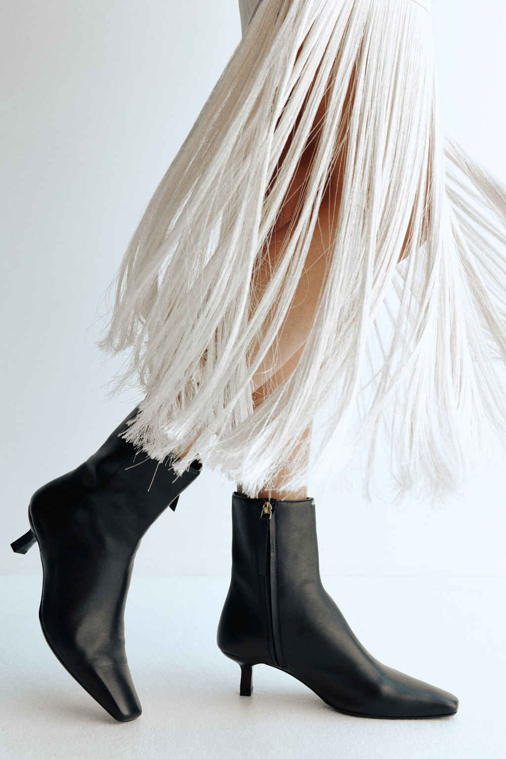 Botines de piel con tac?n - H&m фото 3