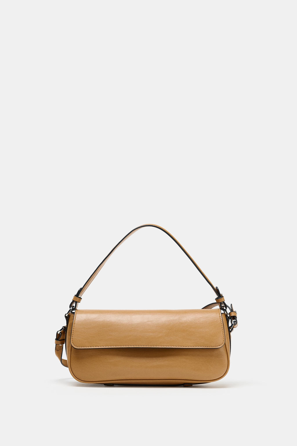 DOUBLE-HANDLE CROSSBODY BAG - Zara фото 12