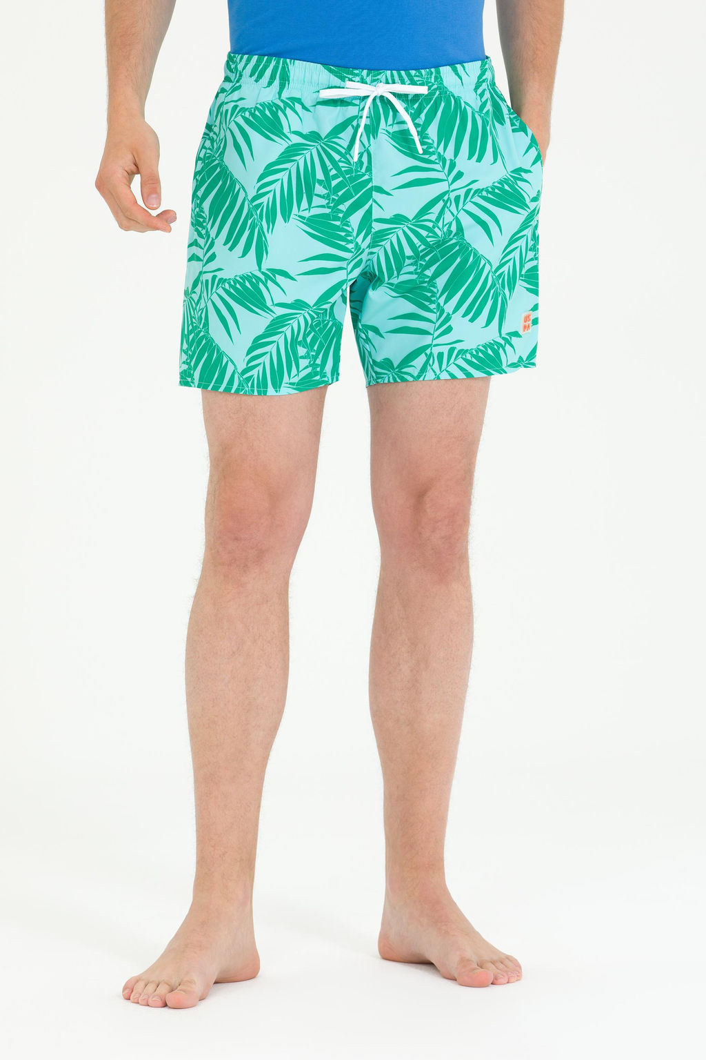 U. S. Polo Assn Мужские мятные шорты для плавания - U.s. polo assn фото 12