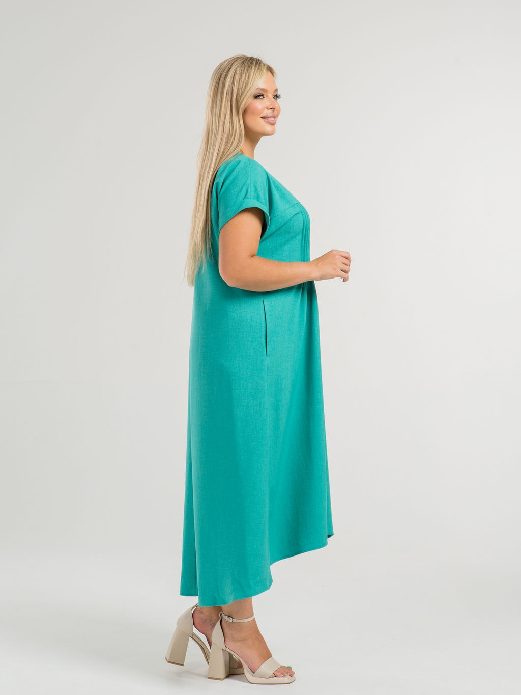 Платье 1335 зеленый - Novita фото 5