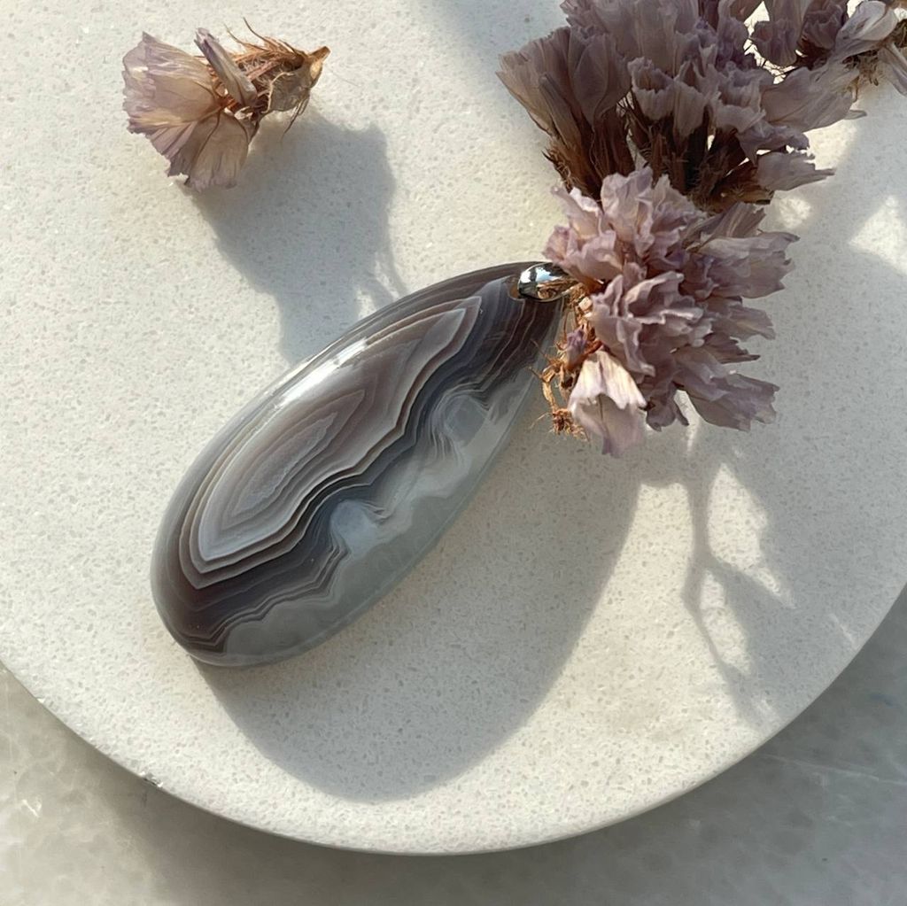 Кулон из ботсванского Агата