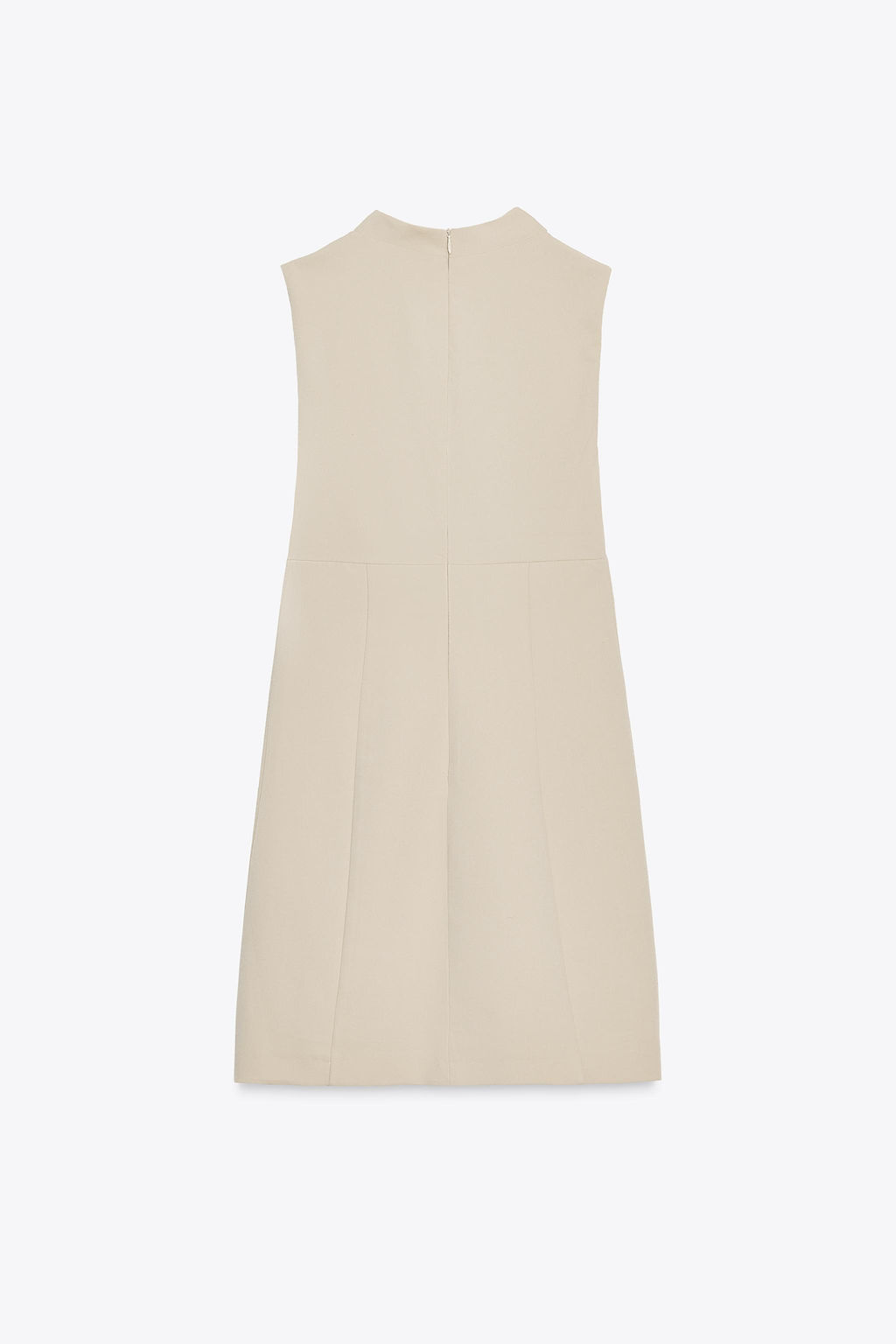 DRAPED NECK SHORT DRESS - Zara фото 4