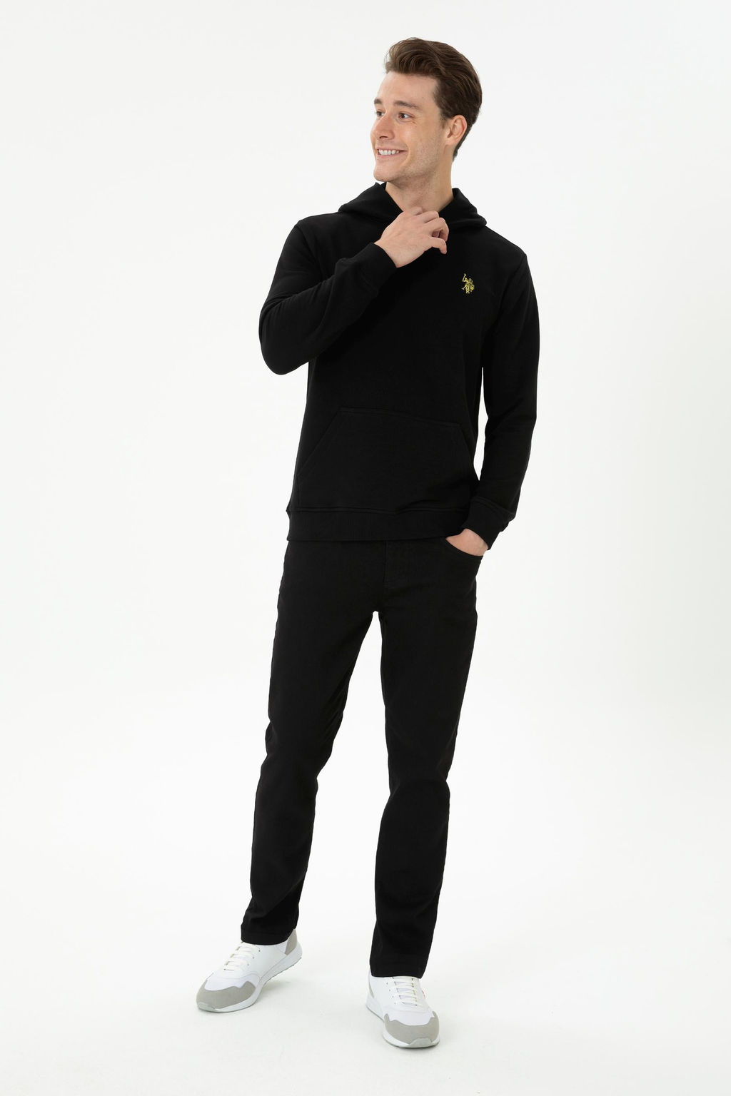 U. S. Polo Assn Мужские черные джинсовые брюки - U.s. polo assn фото 17