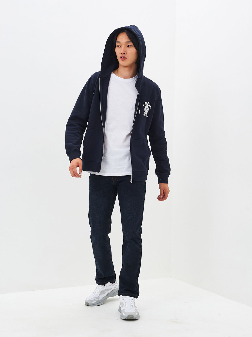 Утепленные мужские джинсы прямые кроя с начесом - Mossmore фото 13