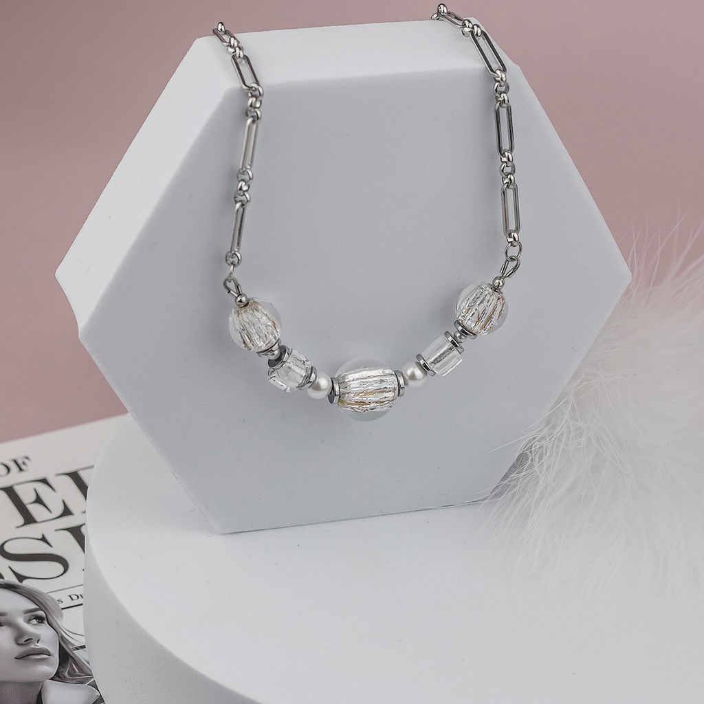 WHITE BERRY Колье LKC6003 - Vloes фото 2