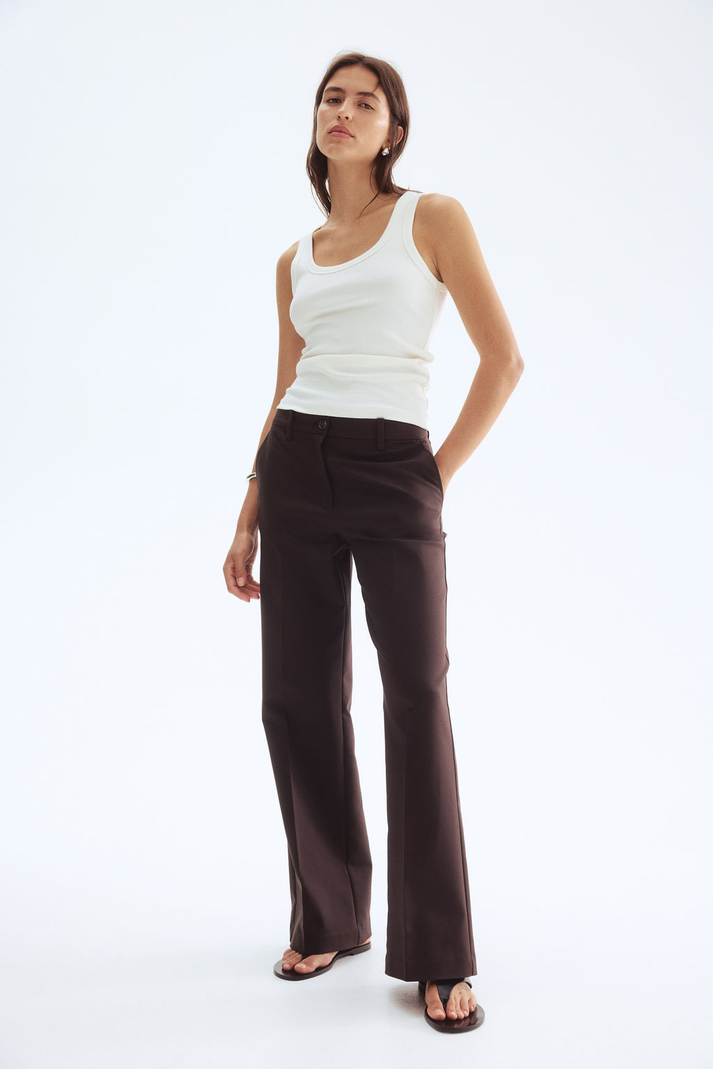 Pantal?n bootcut - H&m фото 7