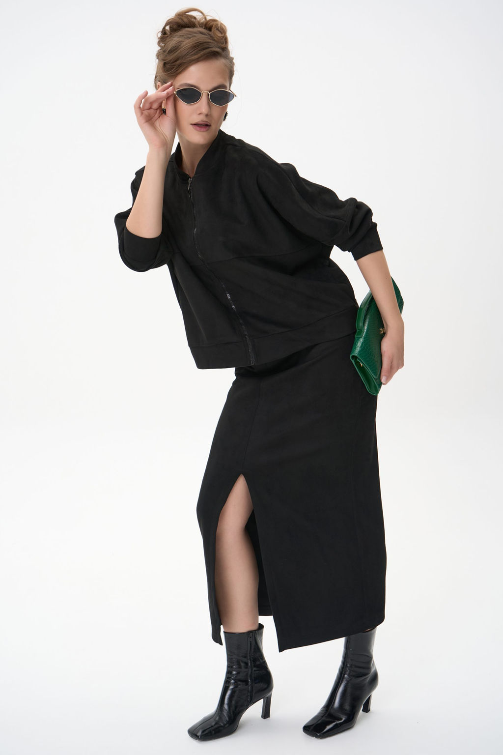 Юбка Майли (чёрный) - Эльза фото 10