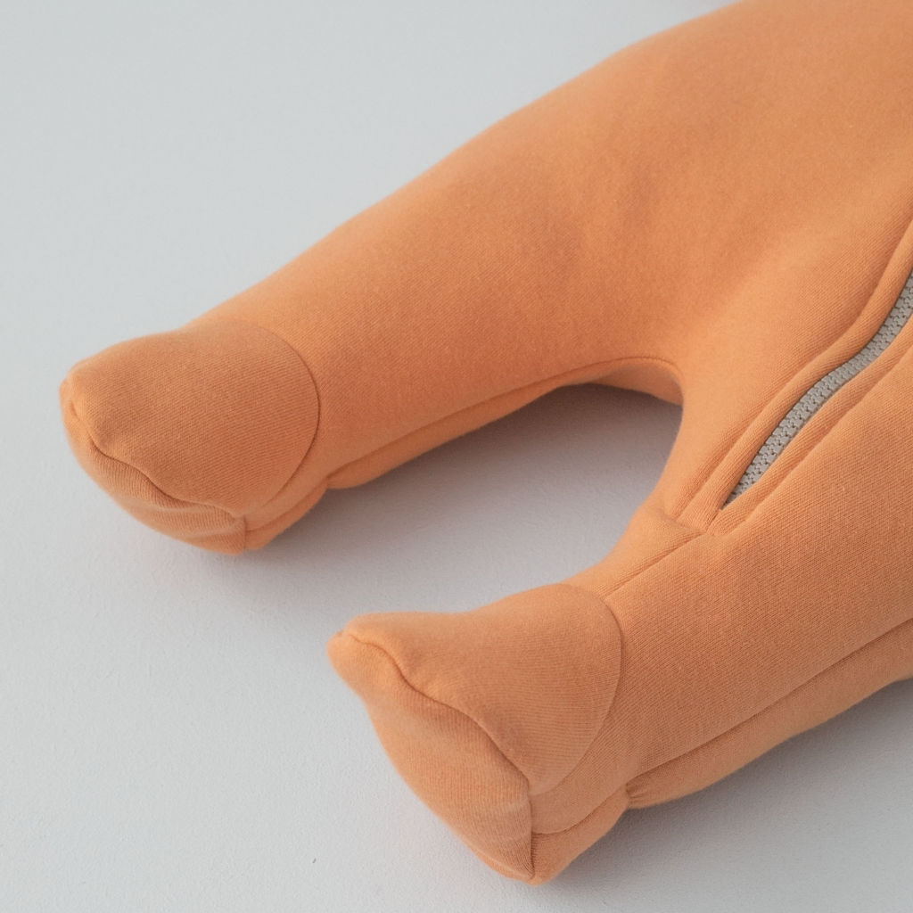 Kinderlitto Комбинезон-поддева Topolino, футер, оранжевое солнце - Kidi kids фото 5