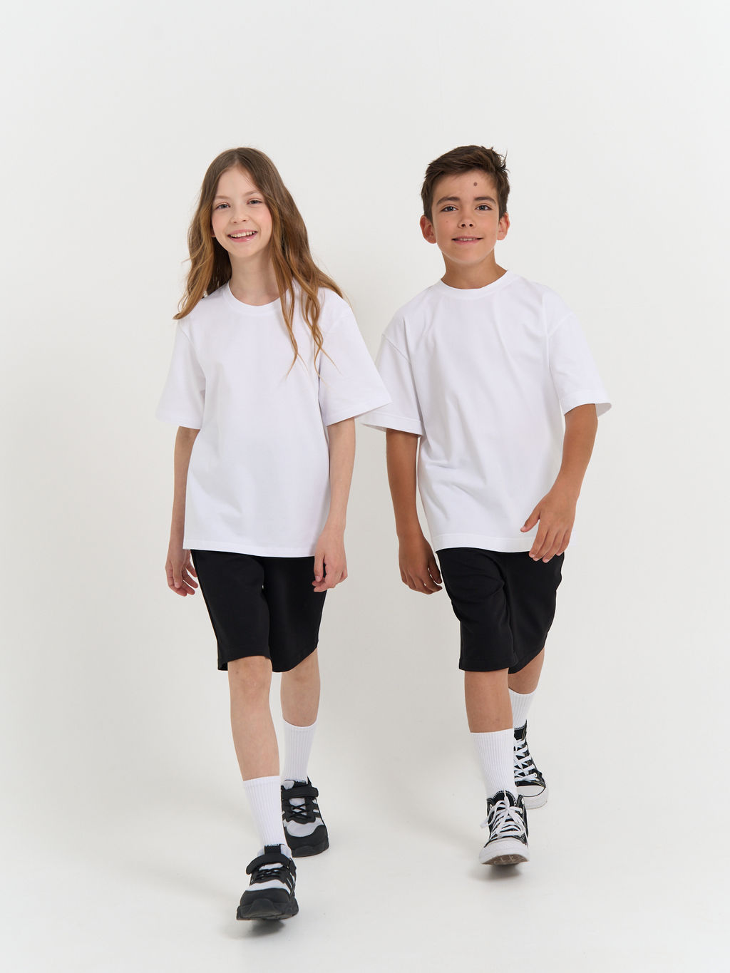 Футболка базовая Белая 7+ - Bungly фото 5