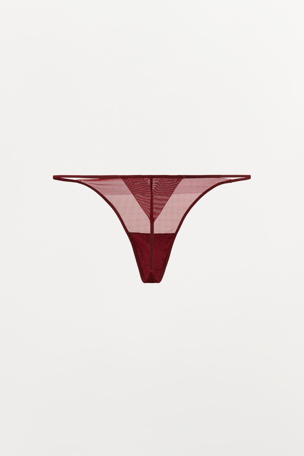 MESH THONG - Zara фото 3