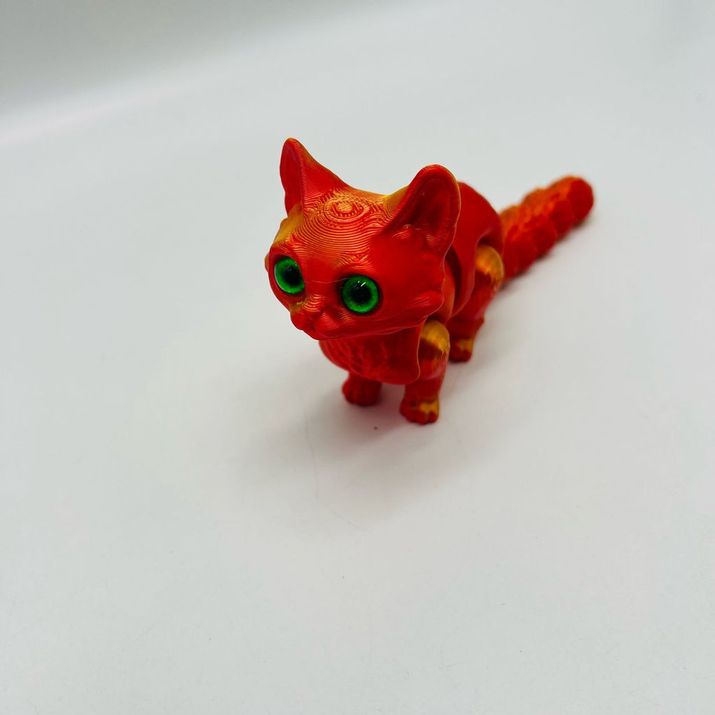 Игрушка подвижная - Кот 15 см в ассортименте