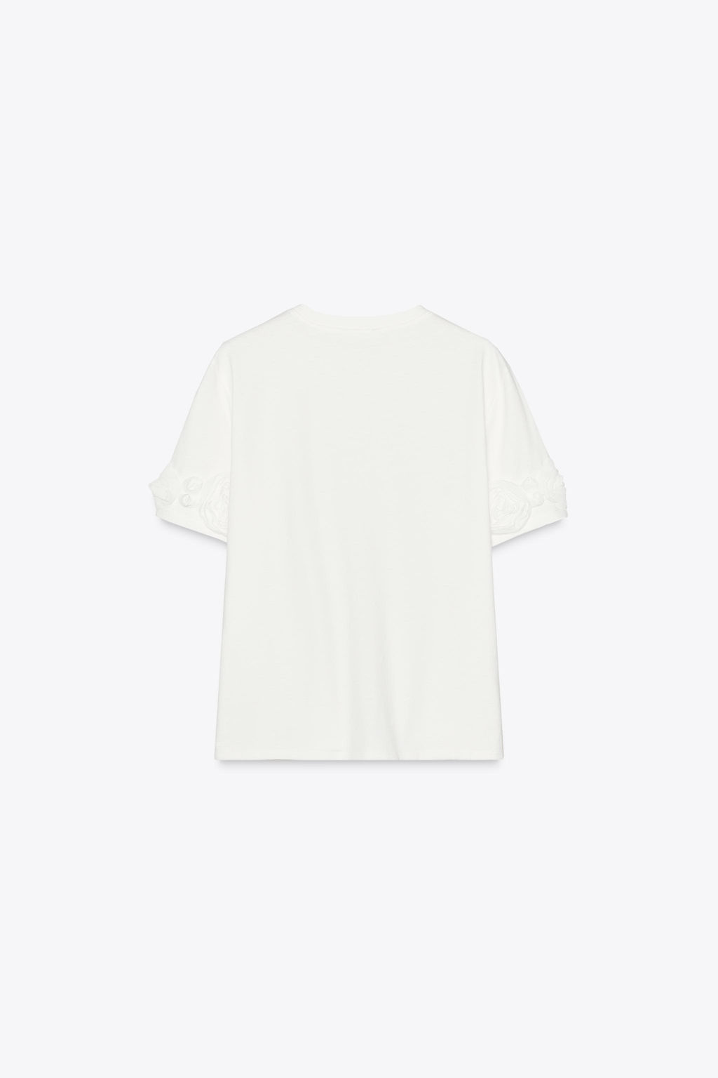 VOLUMINOUS FLORAL T-SHIRT - Zara фото 13