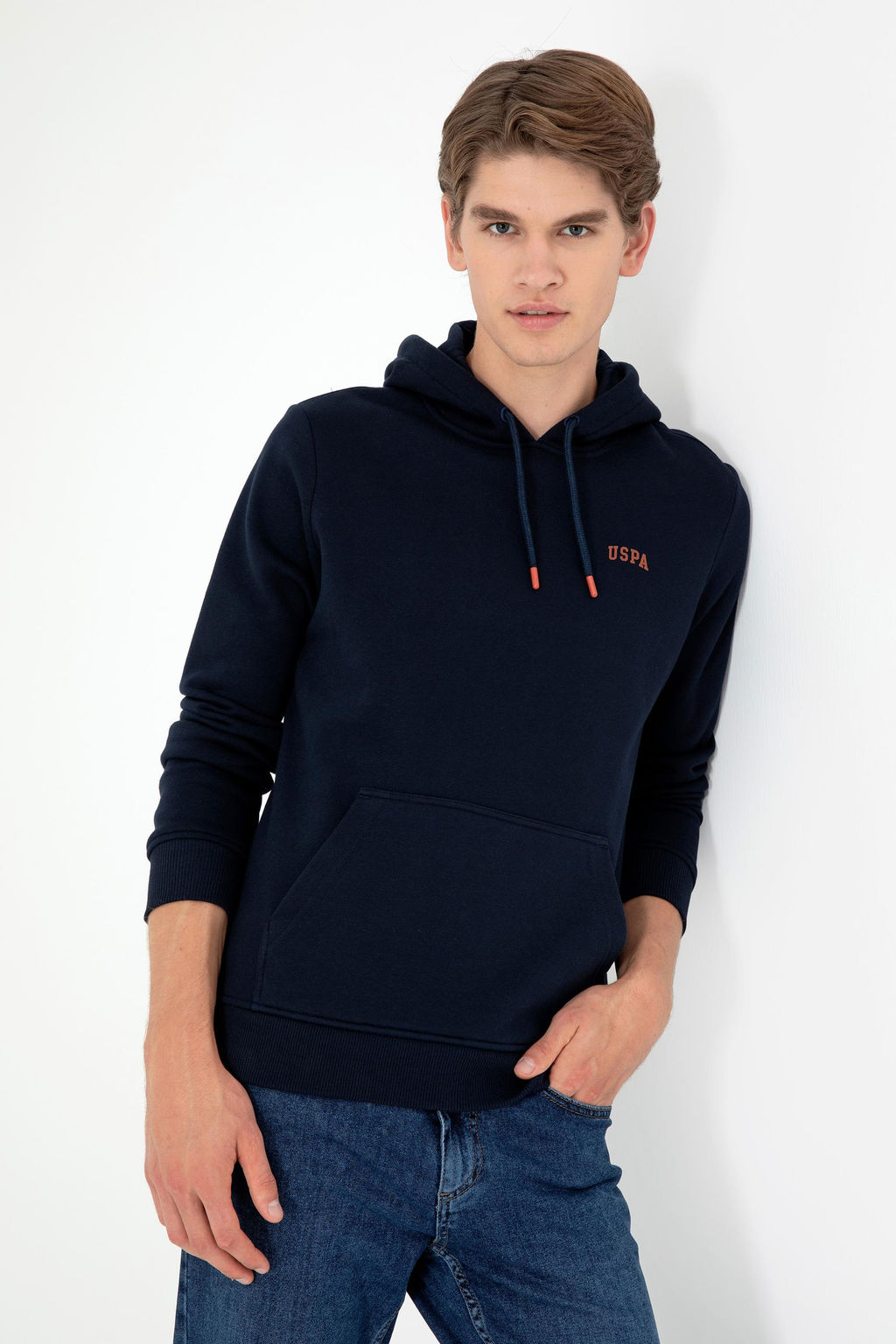 Мужской темно-синий базовый свитшот Неожиданная скидка в корзине - U.s. polo assn фото 3