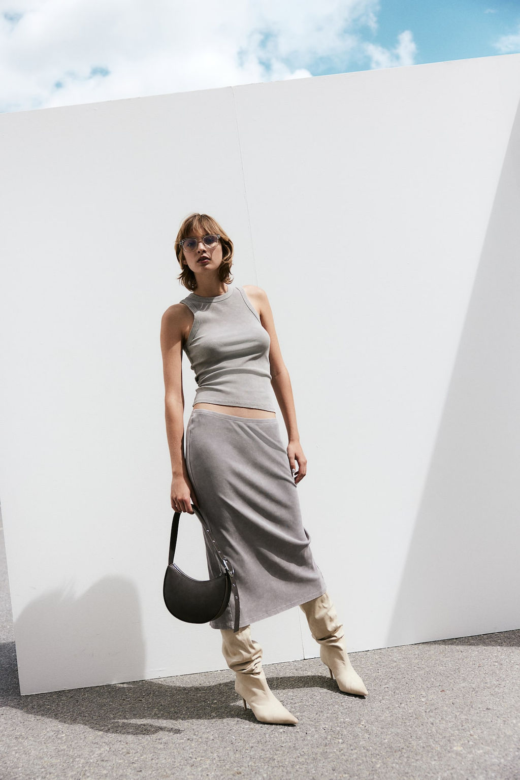 Bolso de hombro revestido - H&m фото 2