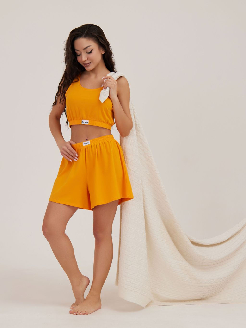 Пижама жен. Benita оранжевый - Sensera фото 8