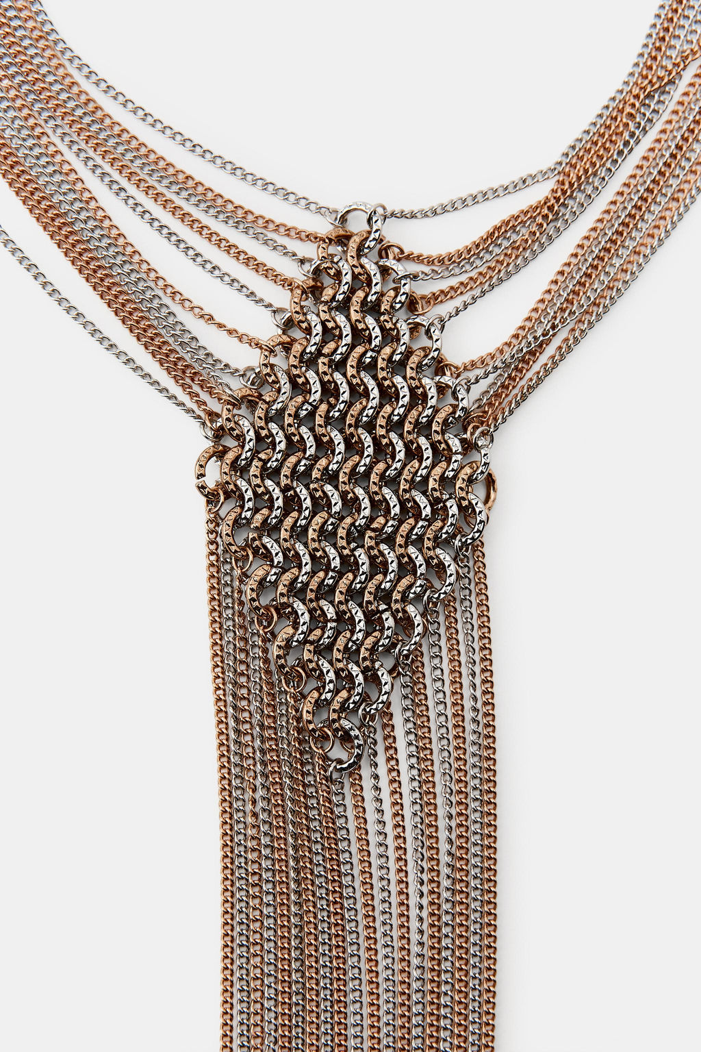 RING CHAIN NECKLACE - Zara фото 3