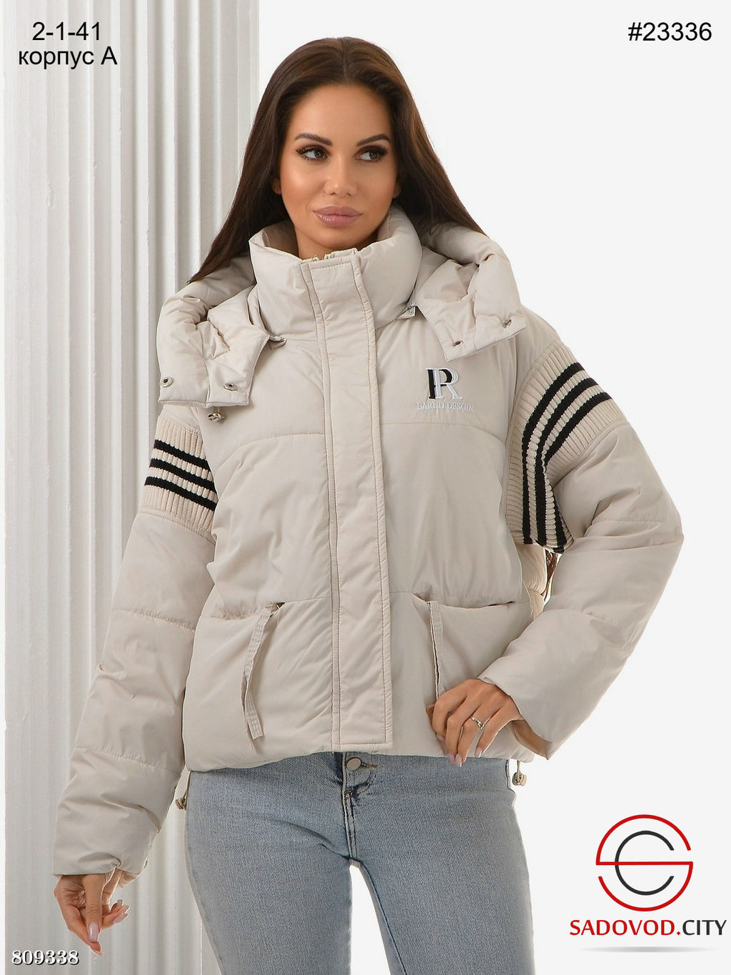 Женская куртка с капюшоном - Bruno фото 4