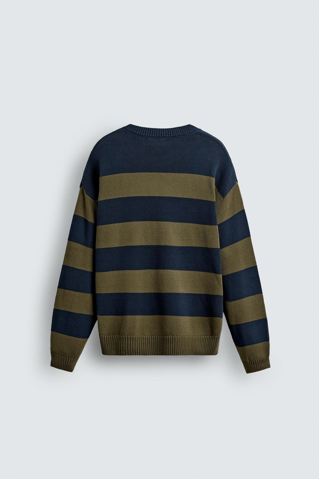 STRIPED JACQUARD SWEATER - Zara фото 9