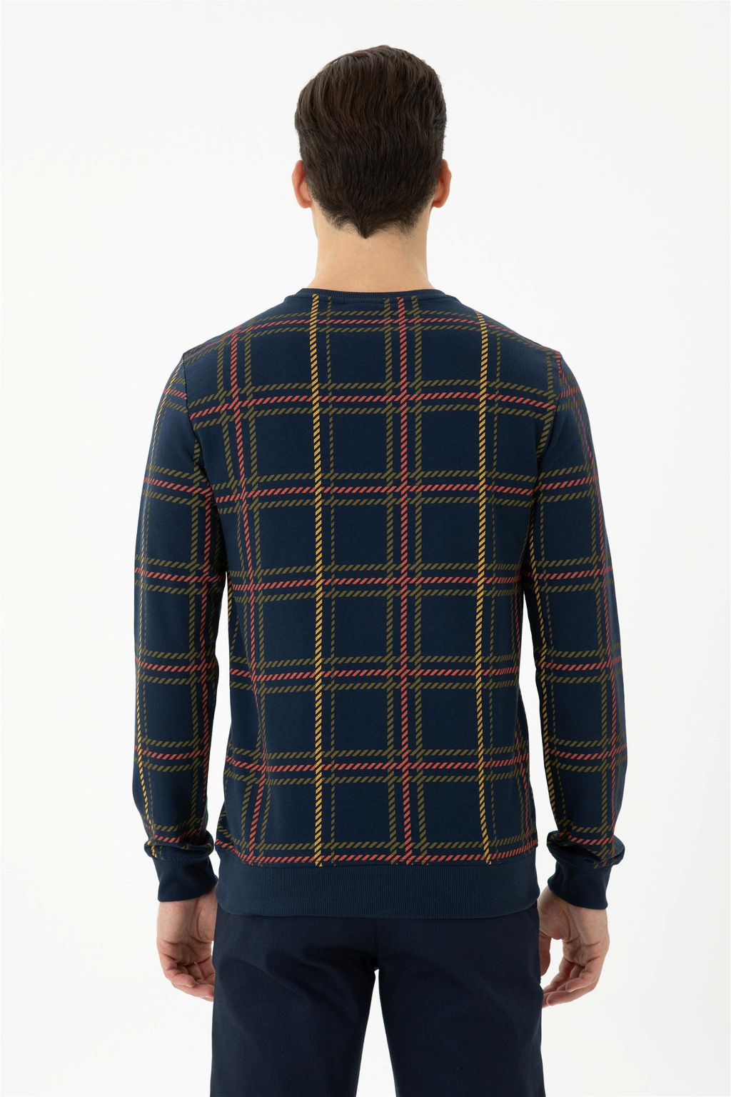 Мужской темно-синий свитшот Неожиданная скидка в корзине - U.s. polo assn фото 5