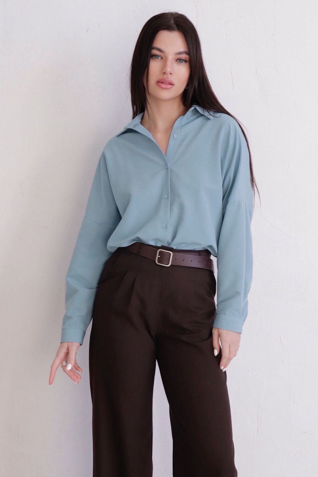 11082 Брюки коричневые - Martichelli фото 2