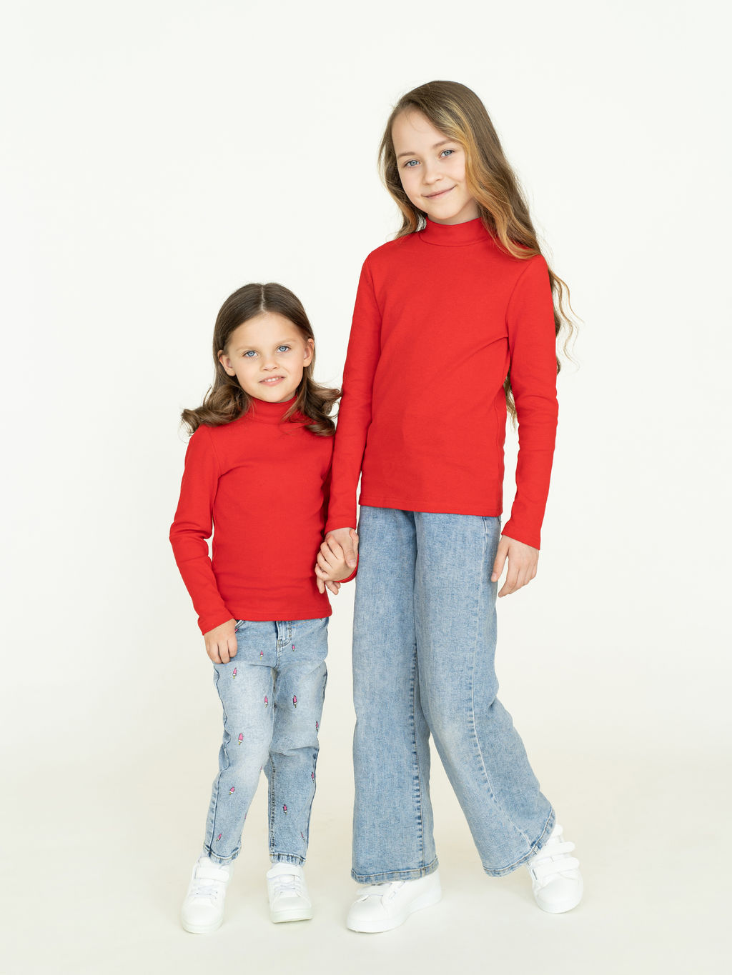 Джемпер-водолазка красная 645 (92, 56)