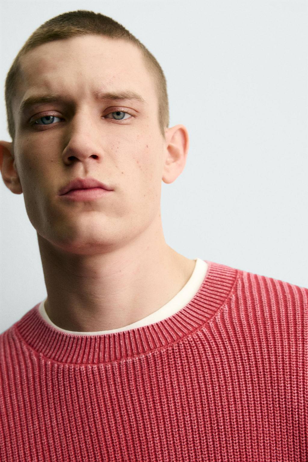 WASHED RIBBED TEXTURE JUMPER - Zara фото 13