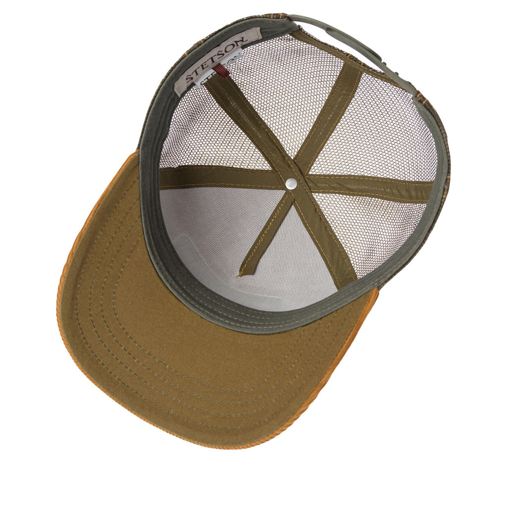 Бейсболка STETSON арт. 7741106K TRUCKER CAP SKULL (кирпичный / горчичный)  фото 3