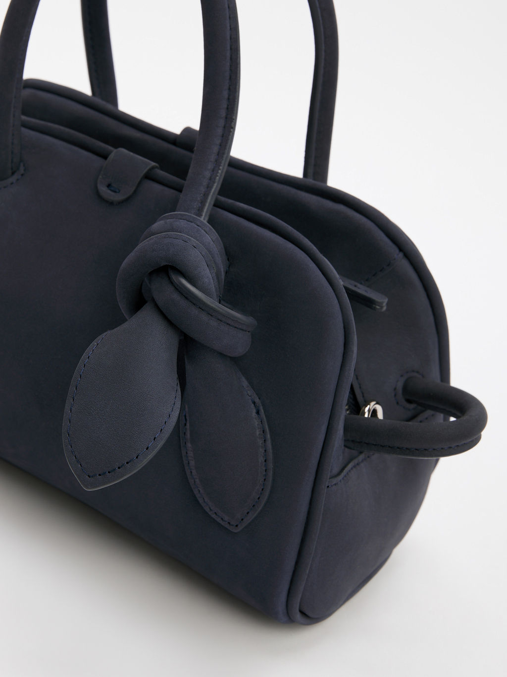 Женская сумка с ручками MAISON DAVID NATALY MINI Артикул 4638065, серовато-синий  фото 3