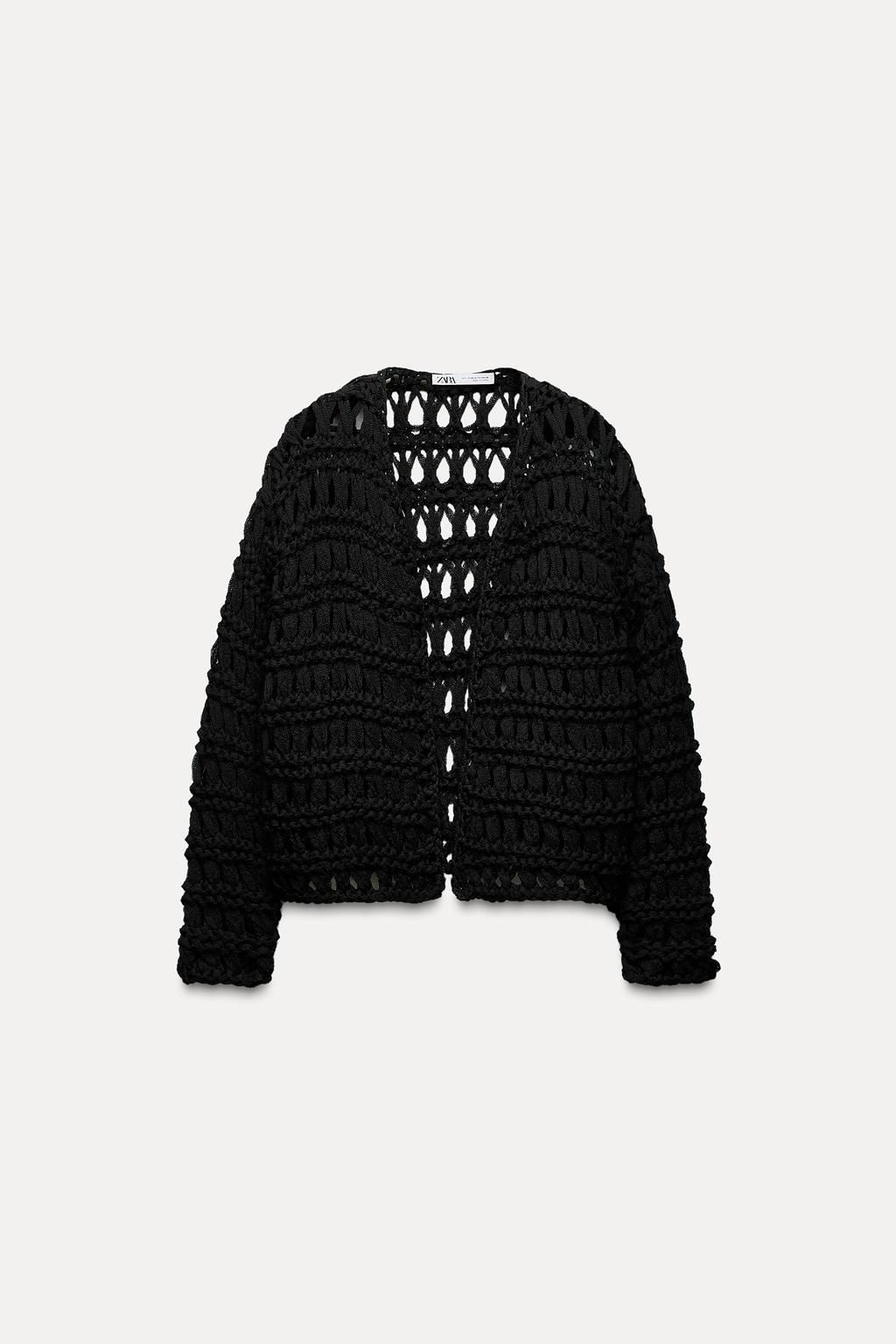 OPEN-KNIT CARDIGAN - Zara фото 7