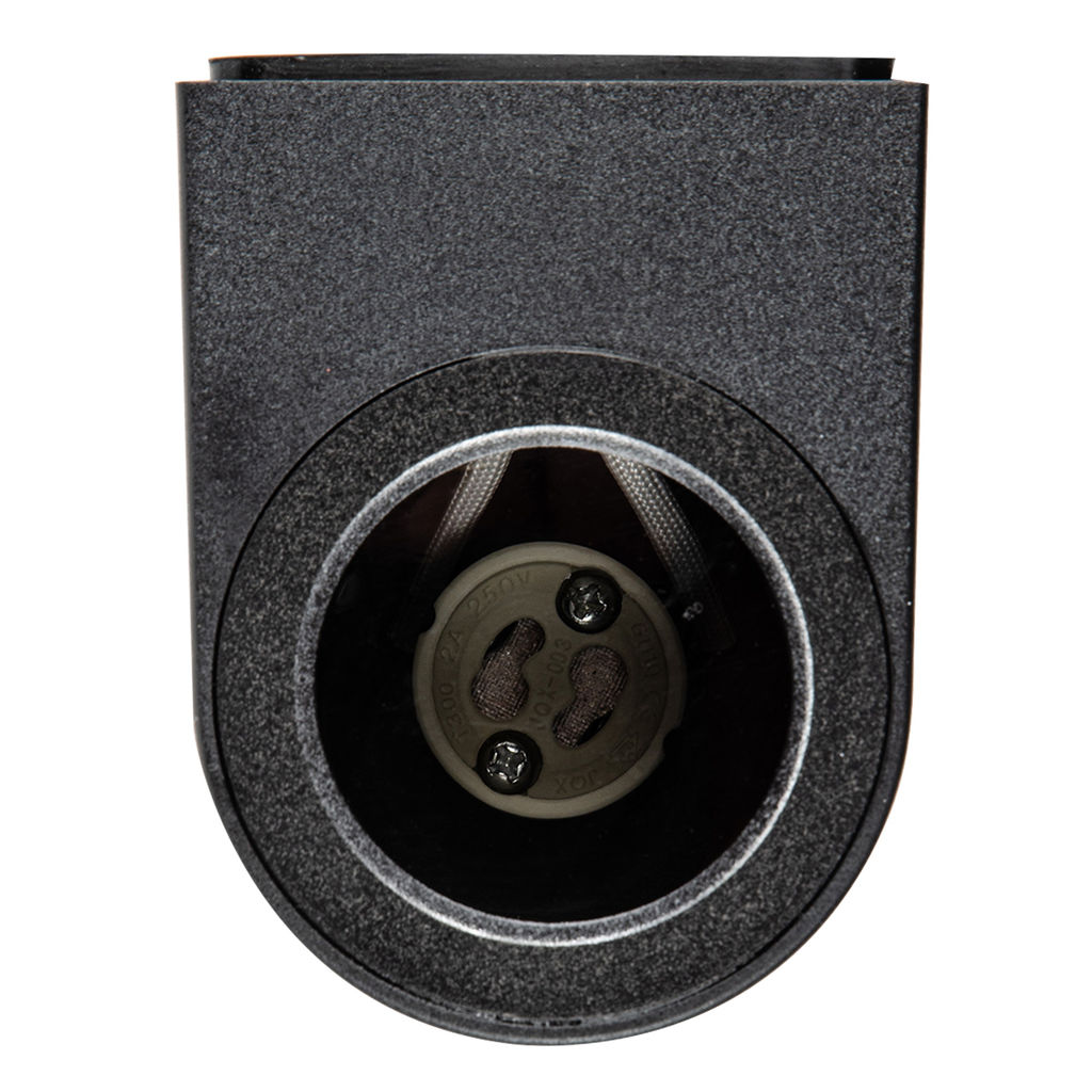 UUL-P52A 2х6W/GU10 IP65 BLACK Светильник уличный, под две лампы GU10. Архитектурный накладной. Корпус черный. TM Uniel